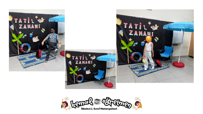 tatil zamanı pano
