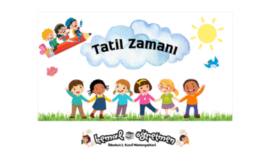 tatil zamanı dijital pano
