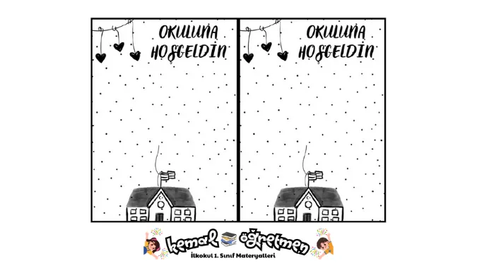 okuluna hosgeldin hediyelik